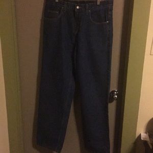 Members Mark dark blue jeans
